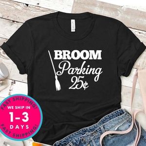Bella Canva Broom Parking 25 cents funny Halloween